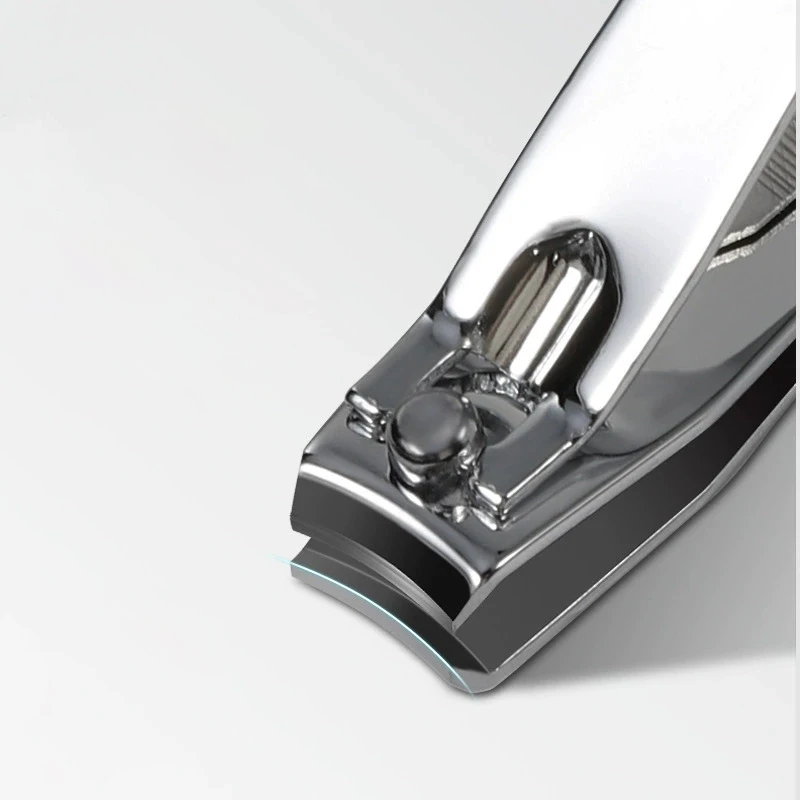 กรรไกรตัดเล็บสแตนเลส กรรไกรตัดเล็บหน้ายิ้ม ขอบคม กรรไกรตัดเล็บแบบพกพา