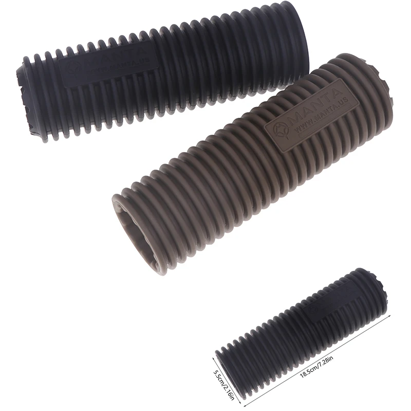 

18,5 см резиновый автомобильный глушитель, защитный чехол, декоративный защитный чехол для глушителя MCX/SF, совместимый со всеми типами и пошивкой