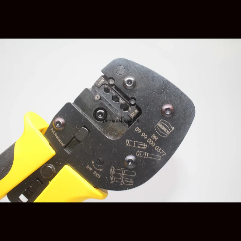09990000377 Harding, Germany, 4/6/10 MM Crimping Pliers, Original