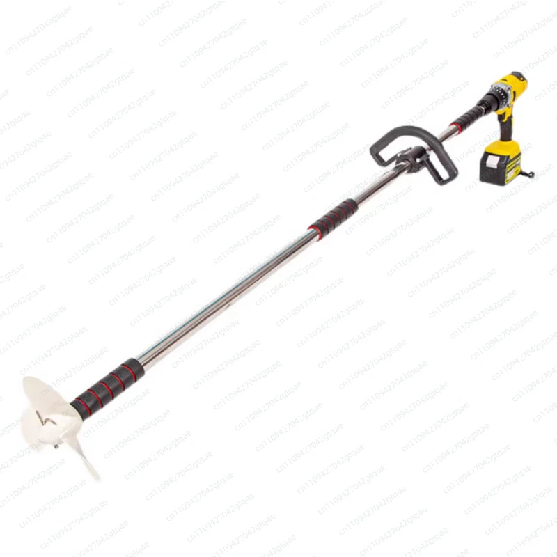 1M Handheld Propeller Outboard Motor Aluminum Blade Propeller Kayak Power Tools Hanging Electric Drill