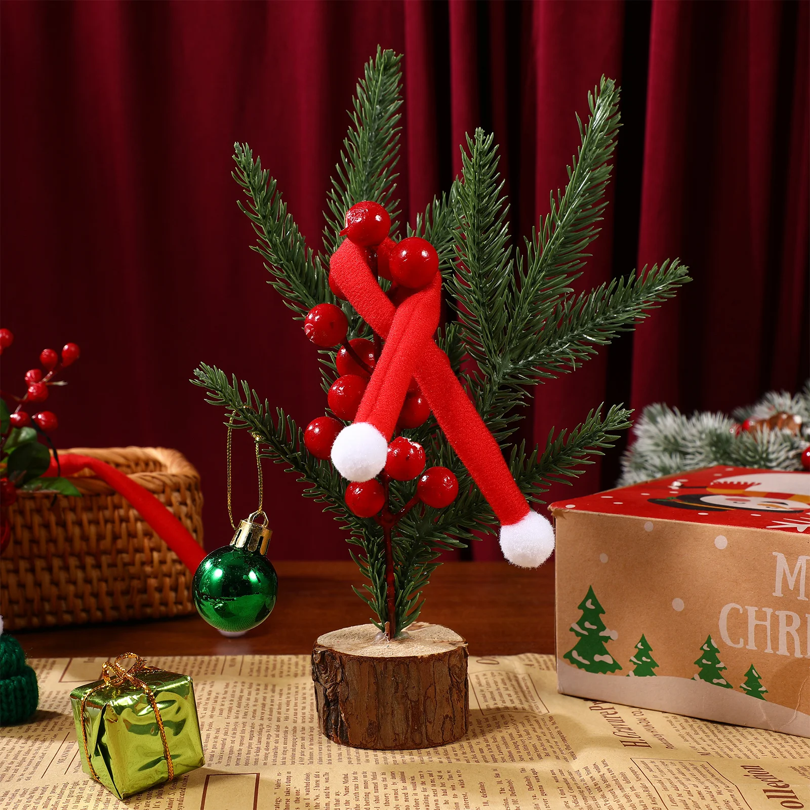 

10Pcs Christmas Pet Scarf Soft Comfortable White Ball Accent for Small Dogs Cats Puppy Kitten Holiday Christmas Pet Scarf