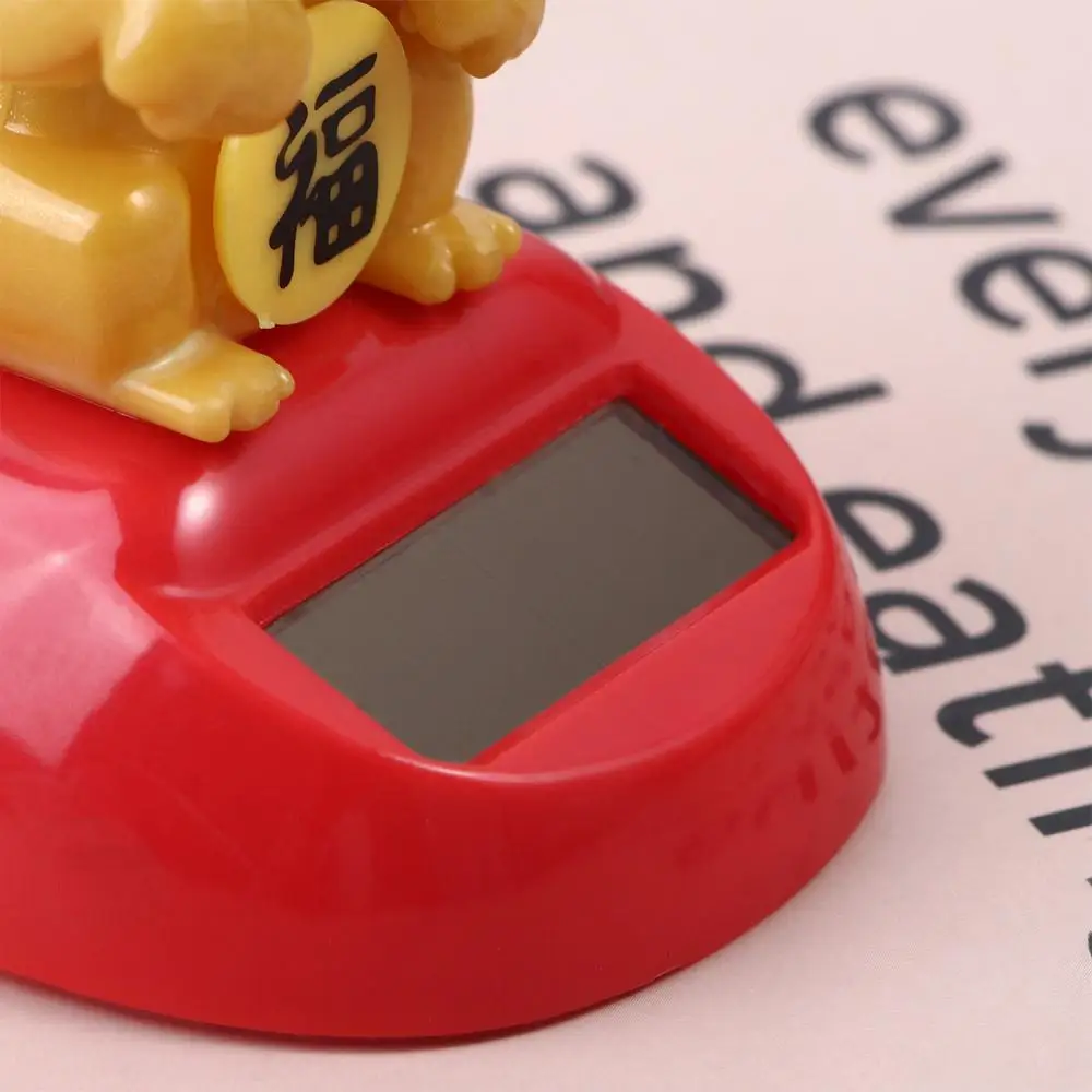 Clássico balanço boneca ciência educacional gato da sorte modelo brinquedos balançando cabeça balanço boneca dança sorte gato figura brinquedos solares