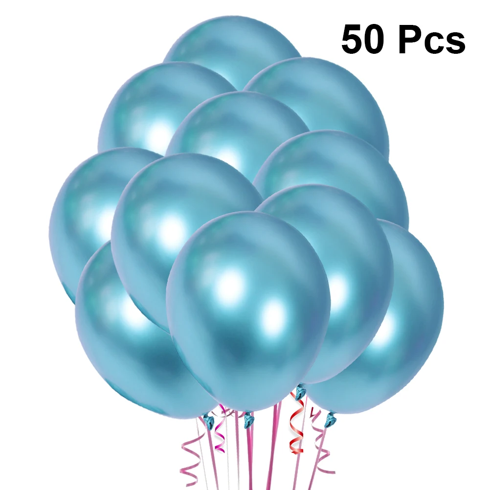 

Party Ornaments Supplies Metallic Balloons Wedding Decor Baby Purple Birthday Royal Blue