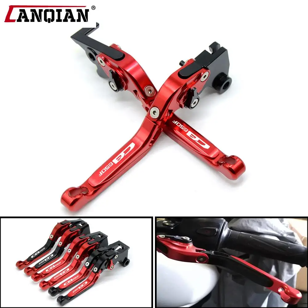 

Motorcycle Accessories Adjustable Folding Extendable Brake Clutch Levers For Honda CB650F CB 650F 650 F CB650 F 2014 2015 2016