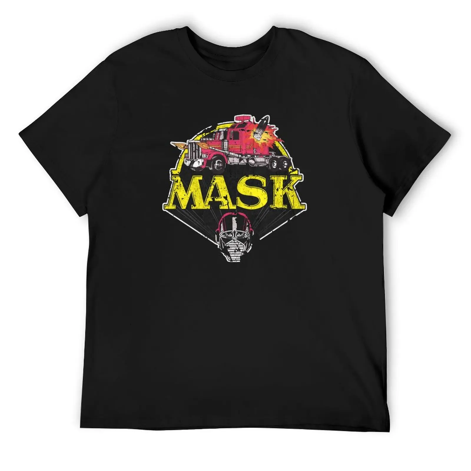 

M.A.S.K. T-Shirt plus size clothes gifts for boyfriend quick-drying plain t shirts men