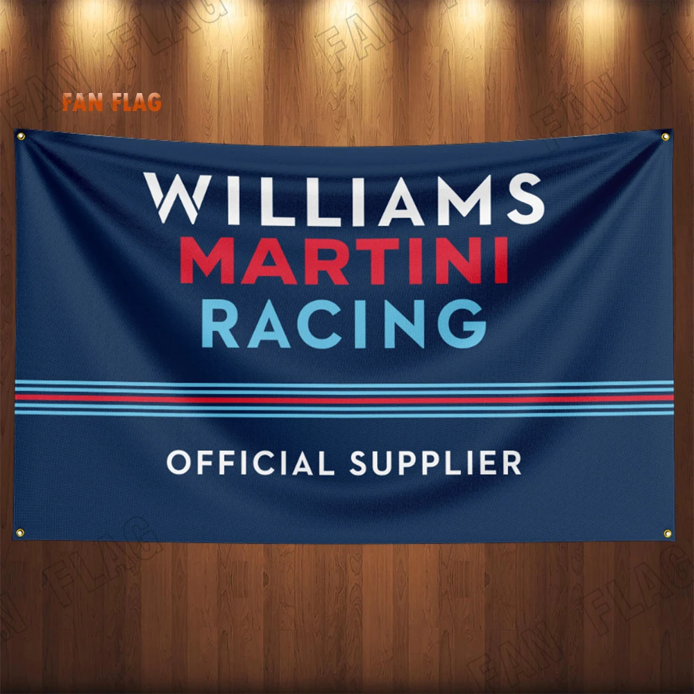 90x150CM williams racing Car Flag Banner For Car Racing Decoration Poster Tapestry Polyester Outdoor Home