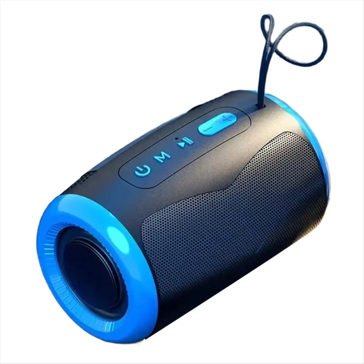 AS62 Portable Speaker Wireless Bluetooth Speakers With5.3 Stereo FM/SD/USB Disk/Aux Modes Waterproof for Party Hifi Sound,A