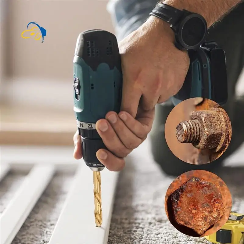 aef4-10-ピースユニバーサルドリルビットホルダー左利きドリルビットセット壊れたスタッド、ボルトを取り外すため