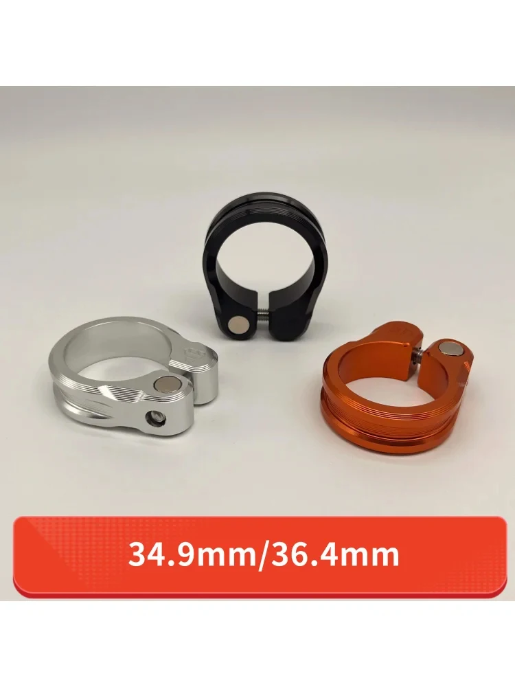 AliExpress NONE Cycles Bike Seat Post Clamp 34.9/36.4mm Aluminum Alloy Seat Tube Clip Quick Bicycle Seatposts Clamps for MTB, Road Bikes