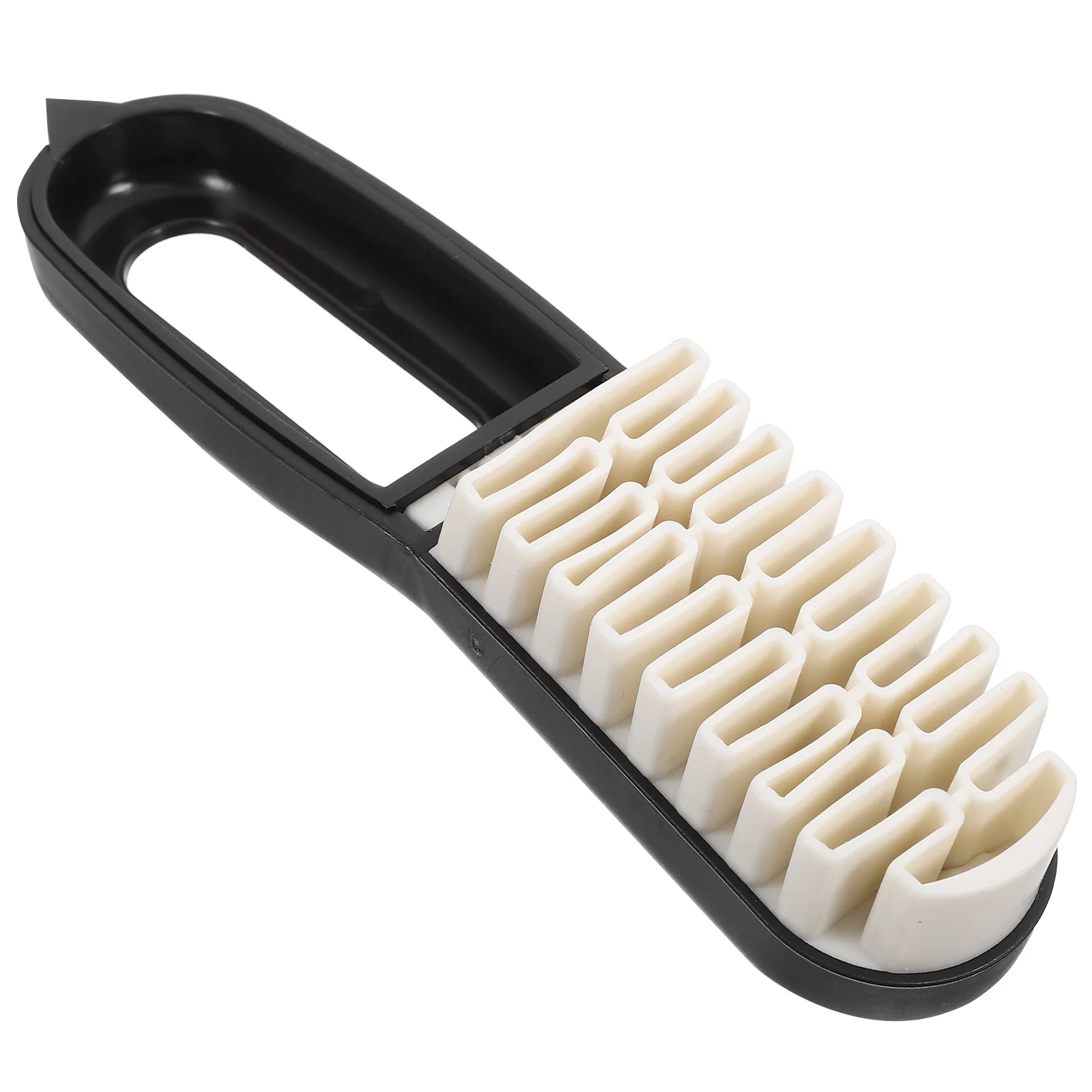 

Multi-Functional Shoe Cleaning Brush Dual-Sided Design for Upper and Sole Gentle ABS Tpr Bristles Sneaker Suede Boot