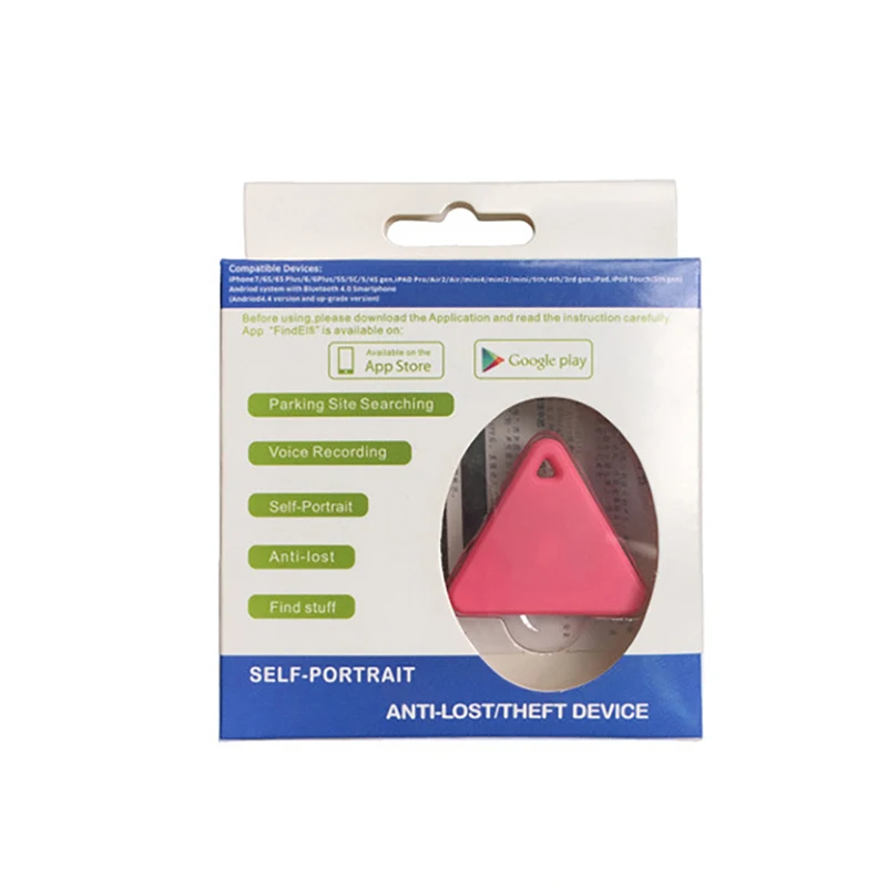 Smart Mini GPS Tracker Anti Lost Finder Tracker Alarm GPS Locator Wireless Positioning Wallet Pet Key Wireless 4.0