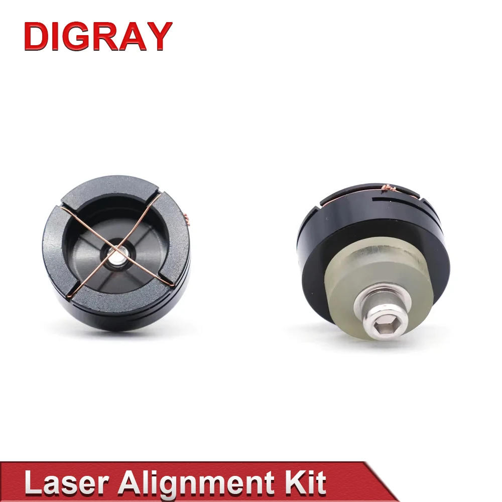 جهاز معايرة مسار الليزر DIGRAY طقم محاذاة منظم الضوء لآلة القطع بالليزر CO2 لضبط ليزر الكوليمات