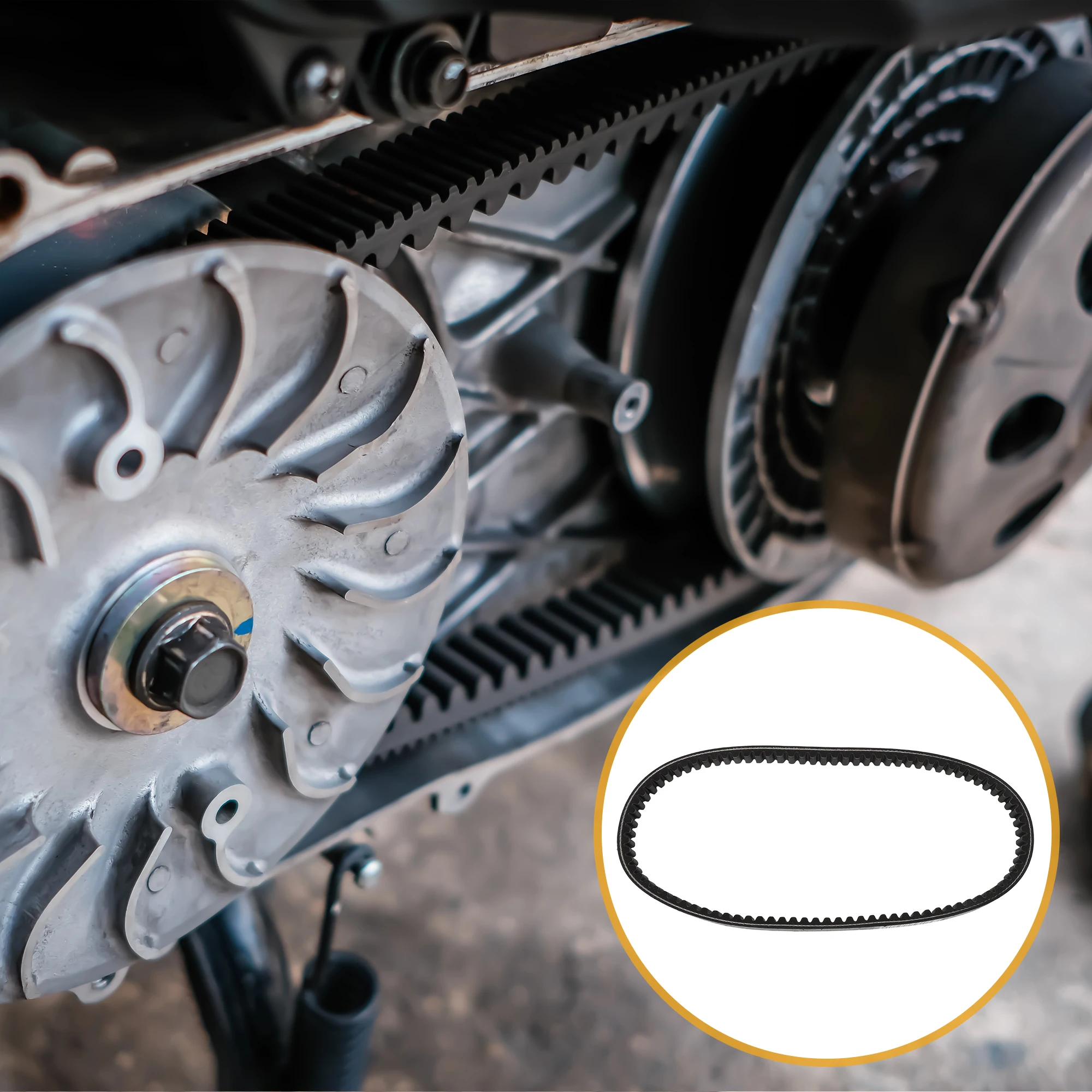 Motoforti محرك حزام دراجة نارية الخامس حزام لهوندا FES125 لهوندا PES125R لهوندا S-Wing PS125 لهوندا NES150 #3