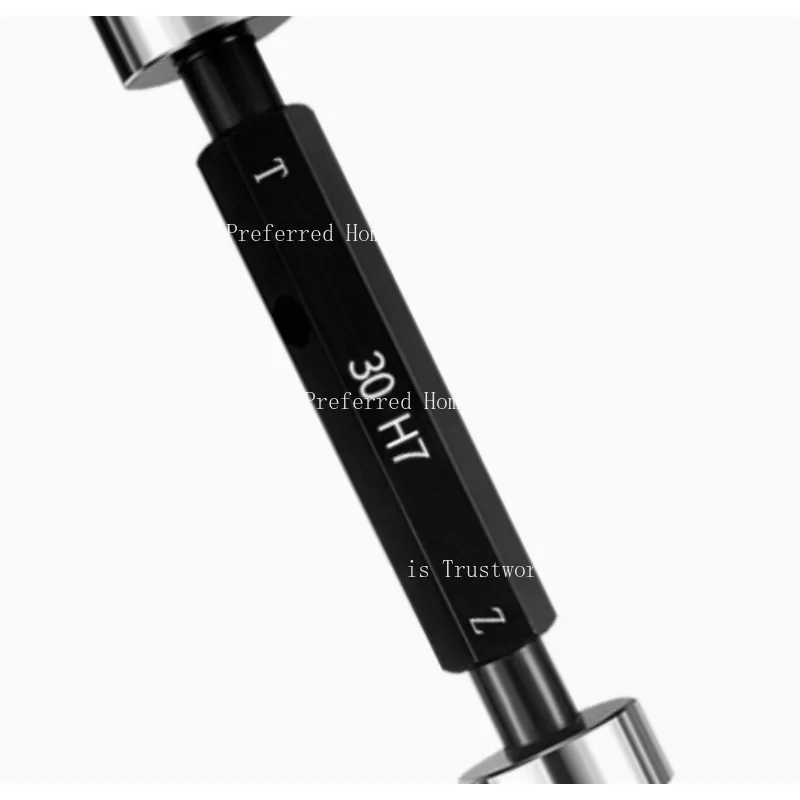 Suitable for Φ2-60mm H7 Smooth Plug Gauge Go-No-Go Plain Limit Gauge Aperture Inner Diameter Measuring Tool