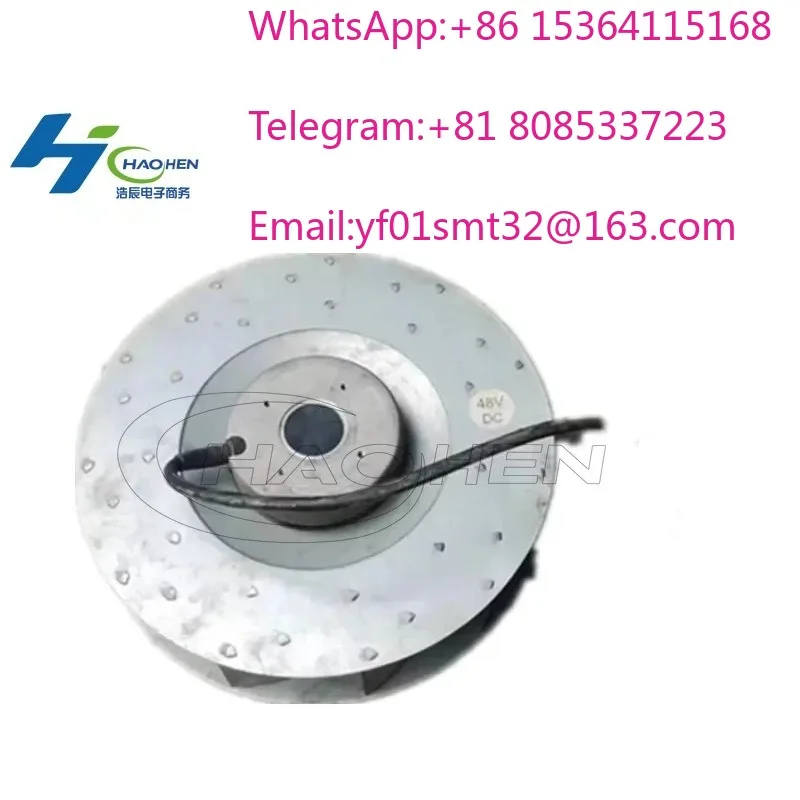 Electric sweeper Vacuum suction diameter 250mm Tilting centrifugal fan Sanitation vehicle DC brushless fan 36V48V