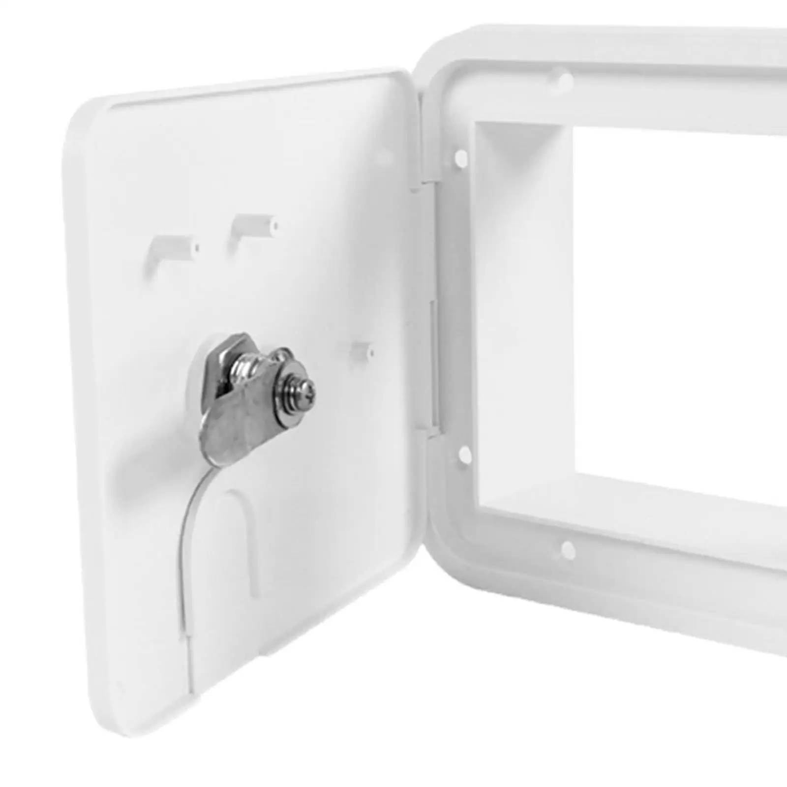 Vierkant RV-aanhangwagen elektrisch kabelluik, RV-aanhangwagen elektrisch luik, camper elektrisch snoer camper