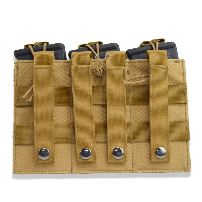 Canotta da esterno Accessori tattici per la caccia Molle Air Gun Color Bullet Magazine Bag Borsa singola/doppia/tre riviste