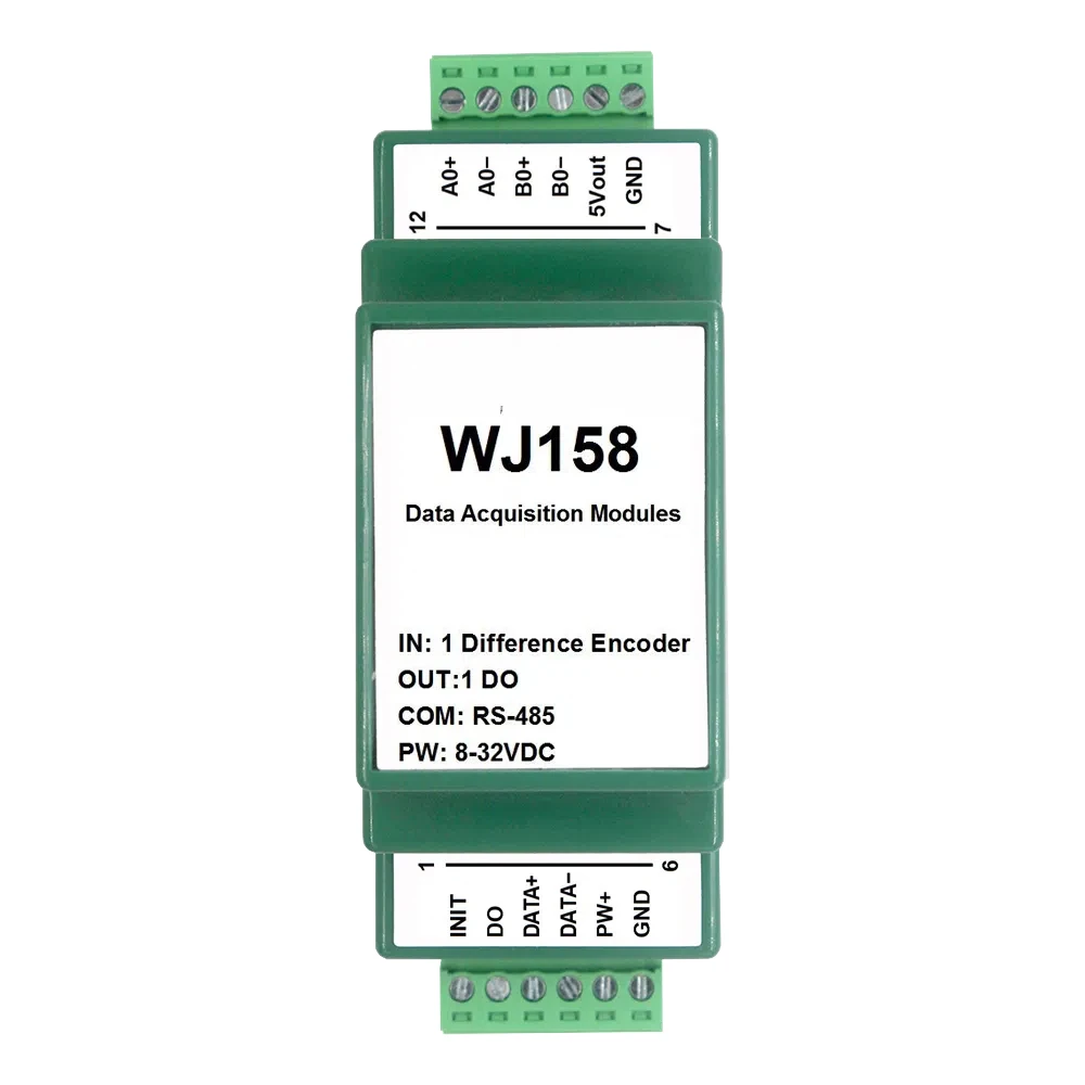 1 Differential Encoder Counting Meter Meter or Speed Measurement 1 DO Upper Limit Alarm Output WJ158