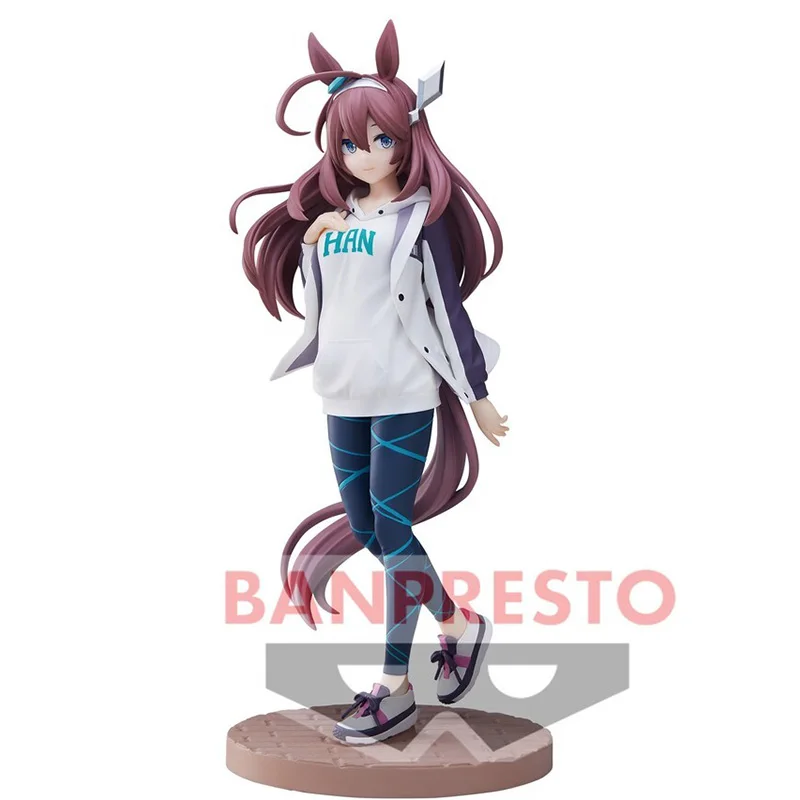 Bandai Original Pretty Derby Mihono Bourbon Casual Clothes Ver. Anime Action Figure Model Collectible Toys Gifts