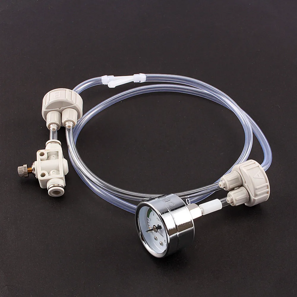 DIY CO2 Ventil Diffusor Aquarium Versorgung Aquarium Wasser Gras Hausgemachte Kohlendioxid Generator Kit Mit Druck Luftstrom Gerät – Detail 7
