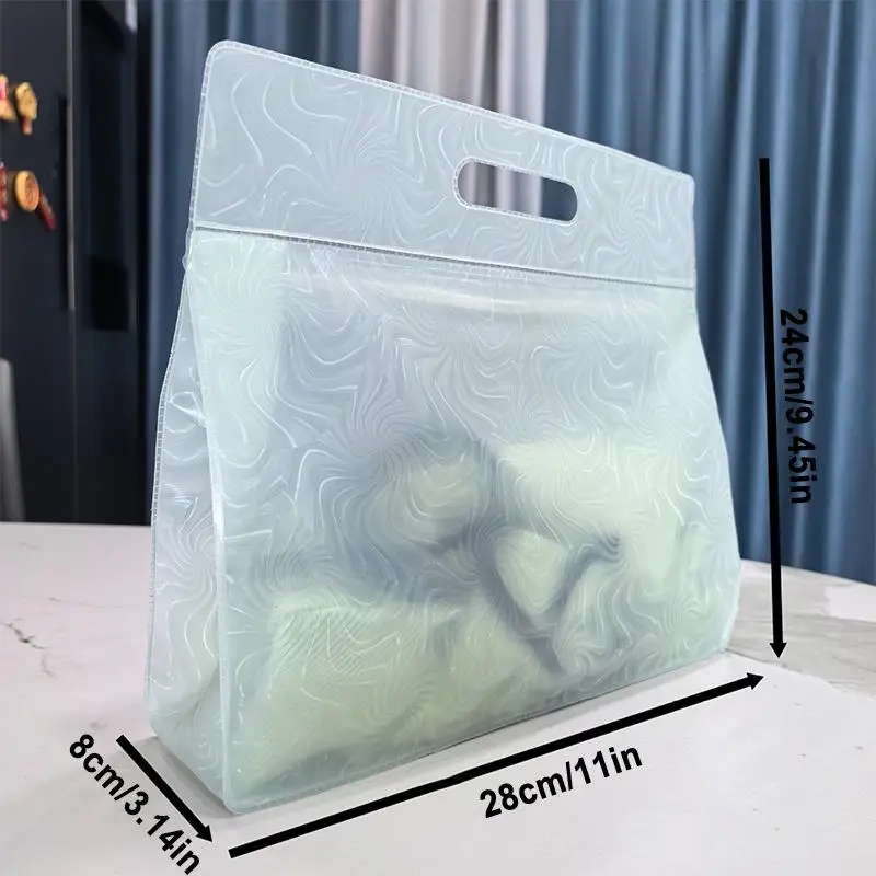 Portable EVA Waterproof Wet Dry Separation Bag Zipper Closure Organizer for Swimming Gym Outdoor Sports