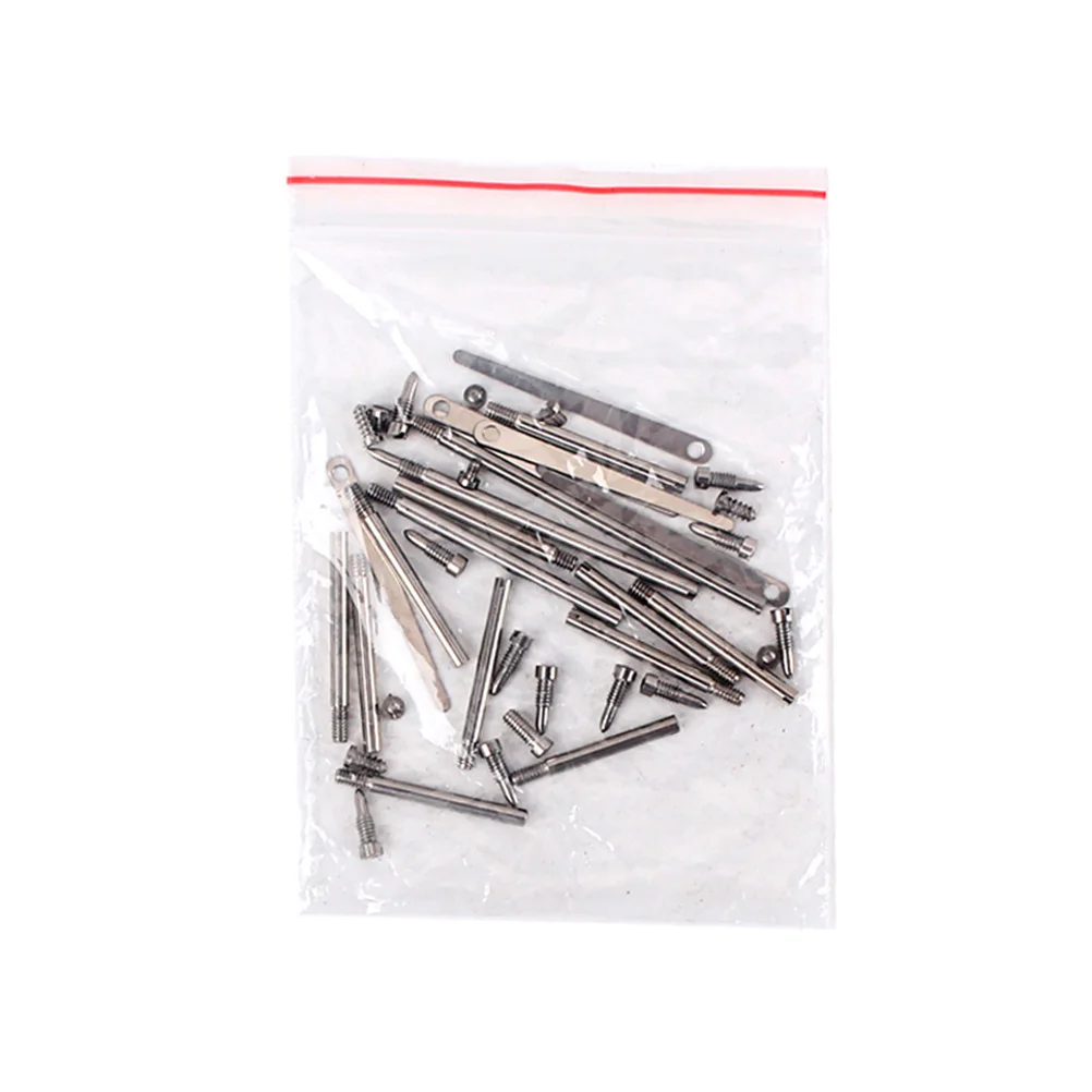 

41Pcs Professional Saxophone Repair Kit Essential Tools for Wind Instrument DIY Maintenance Flat Spring Screw Rod Silver