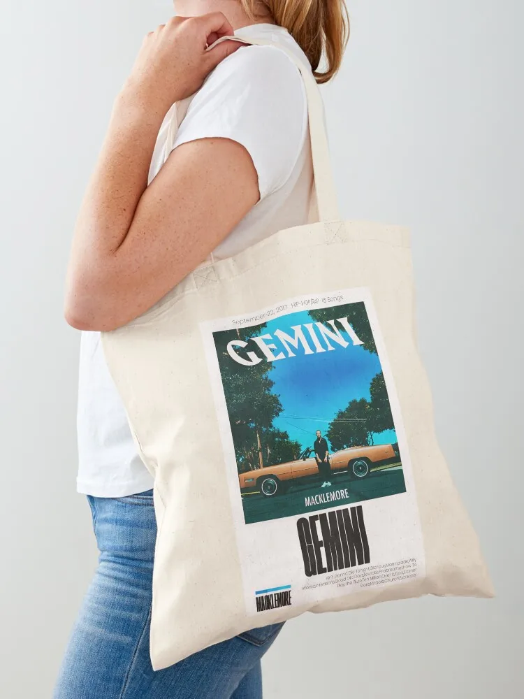 

Macklemore Tote Bag reusable grocery bags large tote bag hand bag ladies shopper women