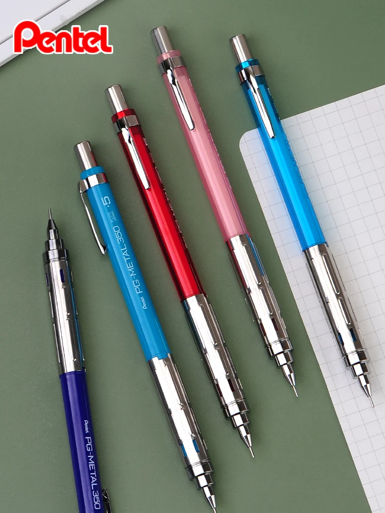 

Япония Pentel PG-METAL350 Профессиональный автоматический карандаш 0,3/0,5 для письма и рисования Японские канцелярские принадлежности Школьные принадлежности