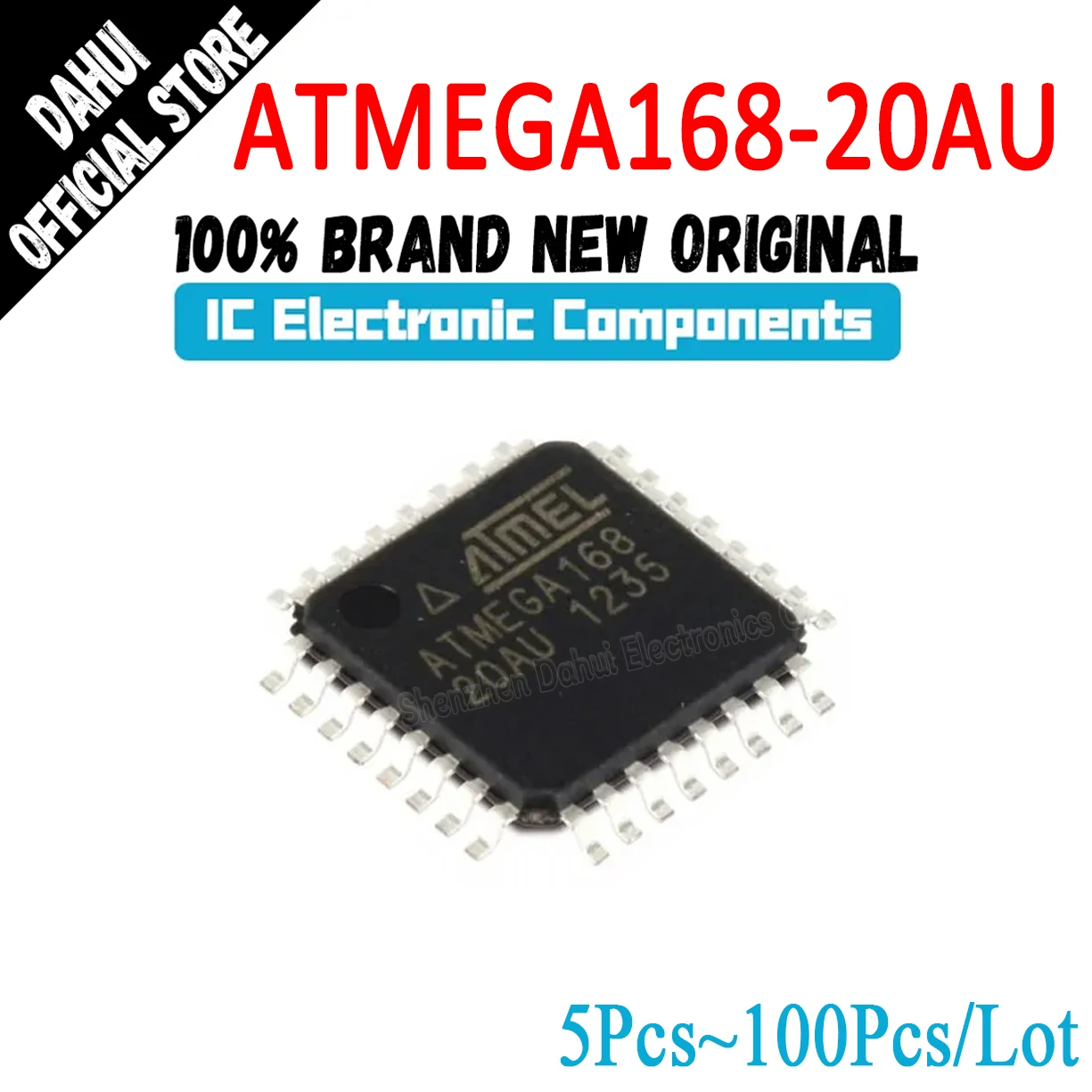 

ATMEGA168-20AU ATMEGA168-20 ATMEGA168 ATMEGA IC MCU Chip TQFP-32 In Stock 100% Brand New Origin