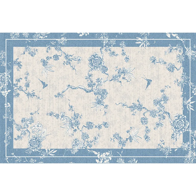 Leave-in erasable tea room carpet, sofa coffee table premium floor mat