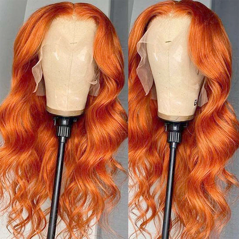 Ginger Body Wave  Hair 13*4 Lace Wigs