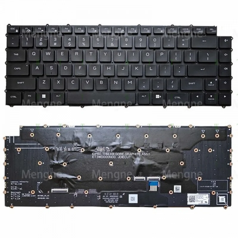 BB   Laptop Keyboard for Del-l X16 R1 R2 0w0xn5 0wh5y9 Cherry Mechanical Per-key RGB