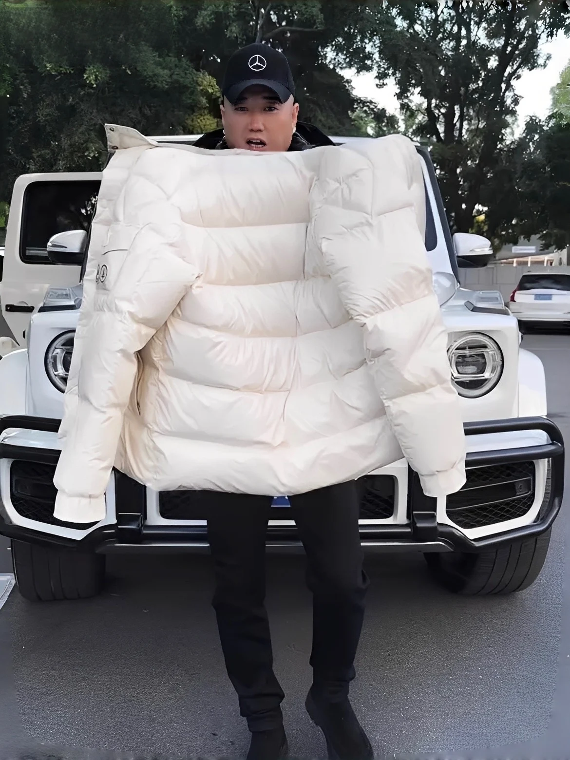 

Модная повседневная куртка в корейском стиле, осень-зима 2025, новинка, из полиэстера, на молнии, теплая верхняя одежда