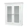 

Teamson Home Removable Wooden Wall Cabinet With 2 Doors, White