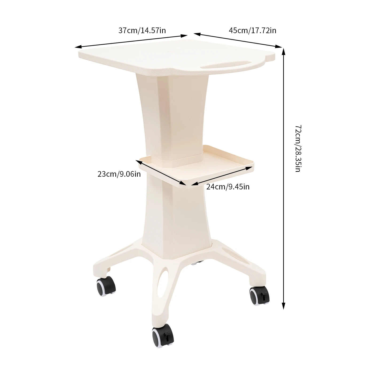 Carro de Spa para salón, soporte para instrumentos de belleza, estante de almacenamiento, carro rodante, equipo de tatuaje