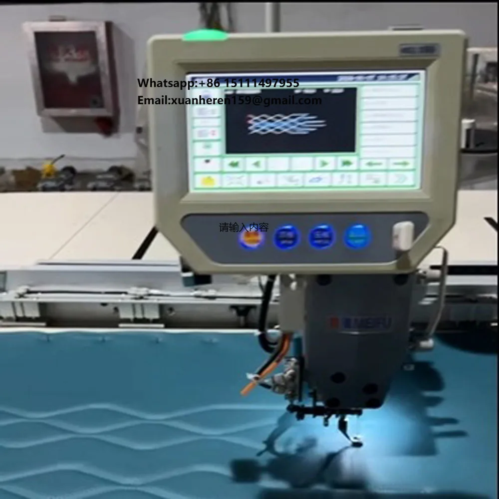 Máquina de Coser Computarizada para Materiales Pesados, Cuero, PU, Tela Gruesa