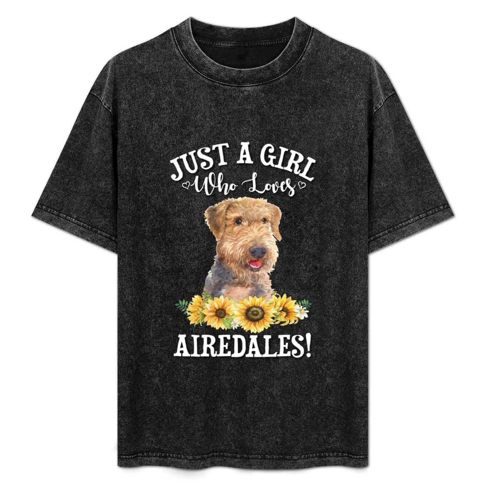 

Airedale Terrier T-Shirt Anti-Pilling Casual T-Shirt