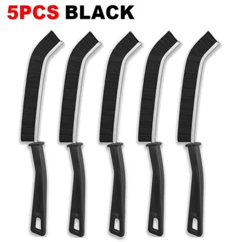 แปรงขนแข็งทำความสะอาดรอยแยกแปรงขนแปรงแข็งทำมุมแข็งสำหรับทำความสะอาดในห้องครัวห้องน้ำ