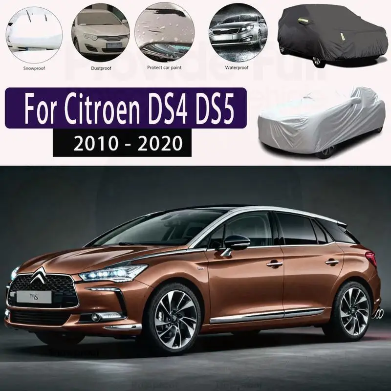 

For Outdoor Protection Full for Citroen DS4 DS5 2010-2020 Snow Cover Sunshade Waterproof Dustproof Exterior Car Covers