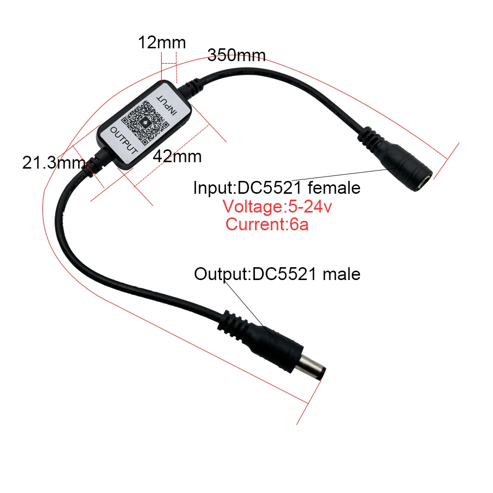 12V Magic Home Mini Bluetooth Led Monochromatyczny kontroler ściemniacza Jednokolorowy pasek Sterowanie aplikacją mobilną