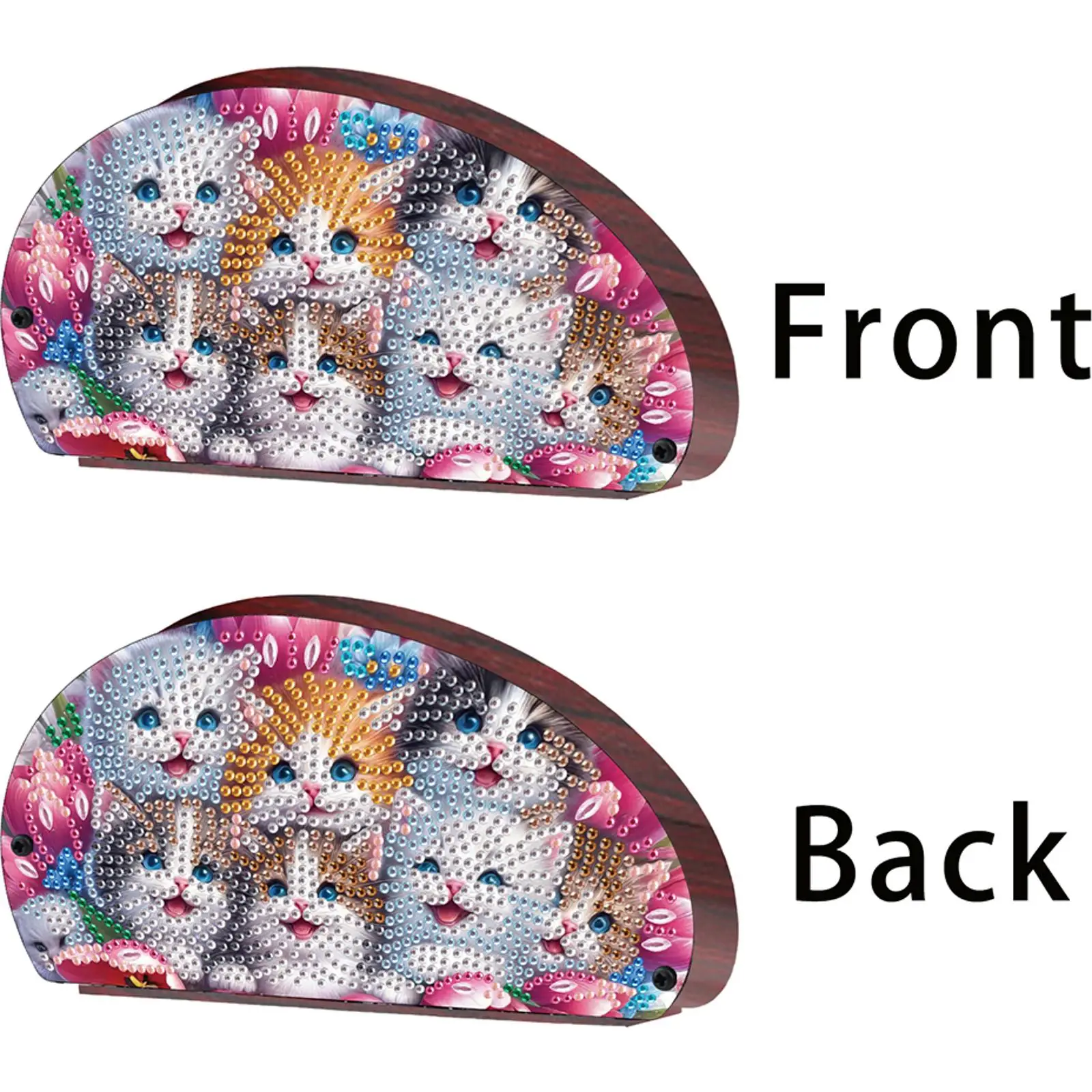 

Деревянная подставка для хранения алмазной мозаики и принадлежностей для алмазной вышивки DIY