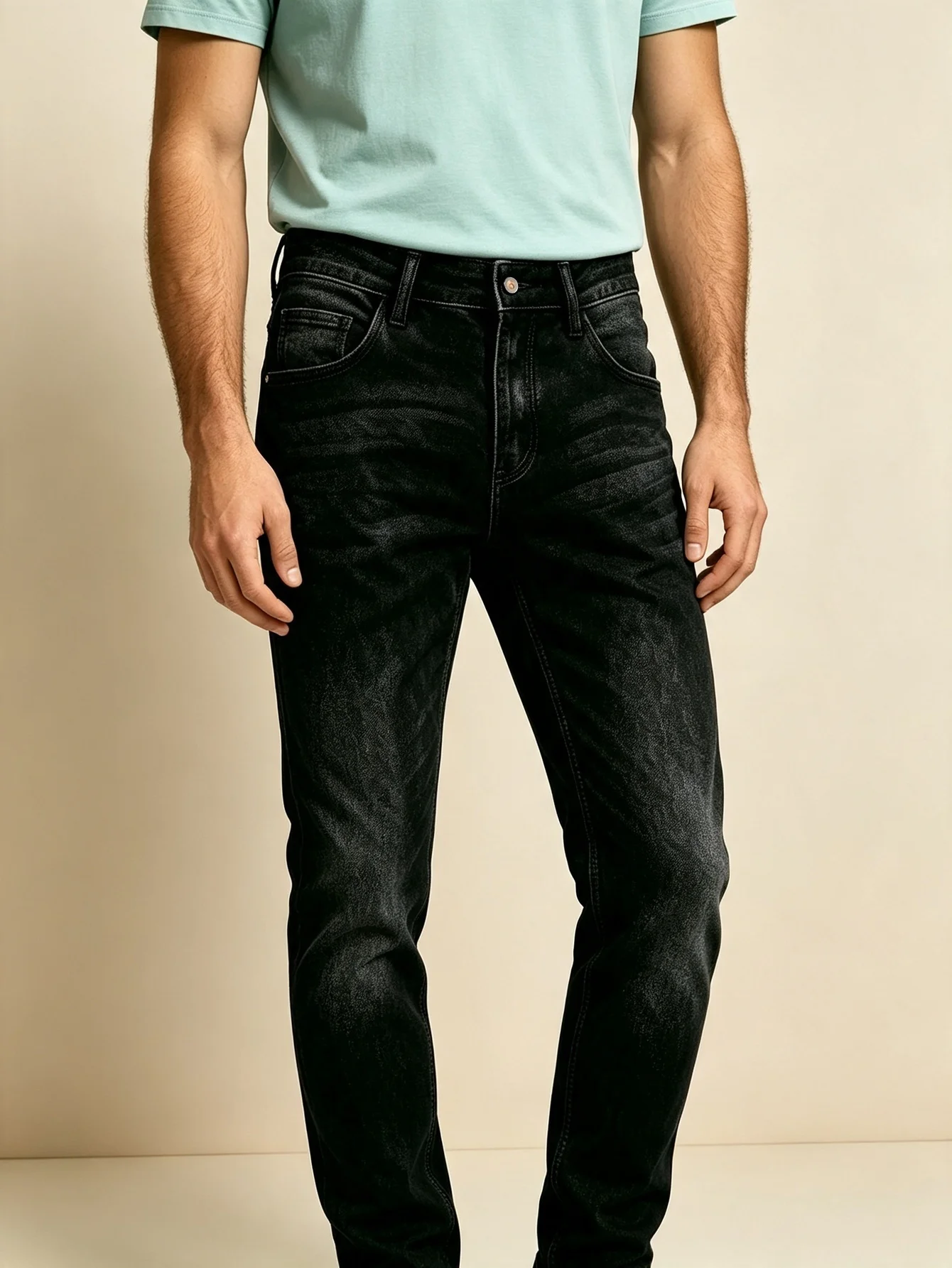 Acid Wash Retro Y2K Trendy American Street Multi-Pocket Wide Leg Denim Trousers Soft Elastic Cotton Fabric, Trendy Urban Outfit,