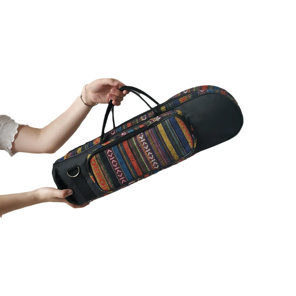 Tas penyimpanan terompet portabel, tas instrumen angin, tas penyimpanan terompet portabel, instrumen musik terompet bahu