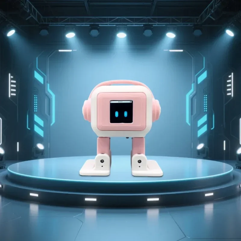 Emo Robot Voice Recognition Pet Robot AI Communication Intelligent Robot Electronic Toys Desktop Companion Robot For Kids Gift image 3