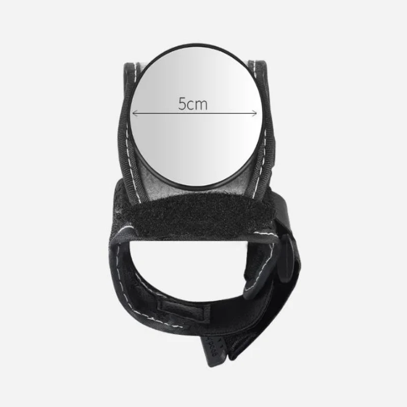 ISURE MARINE Wristband Cycling Rearview Mirror Portable Bicycle Rearview Mirror High-Definition Reflective Mirror