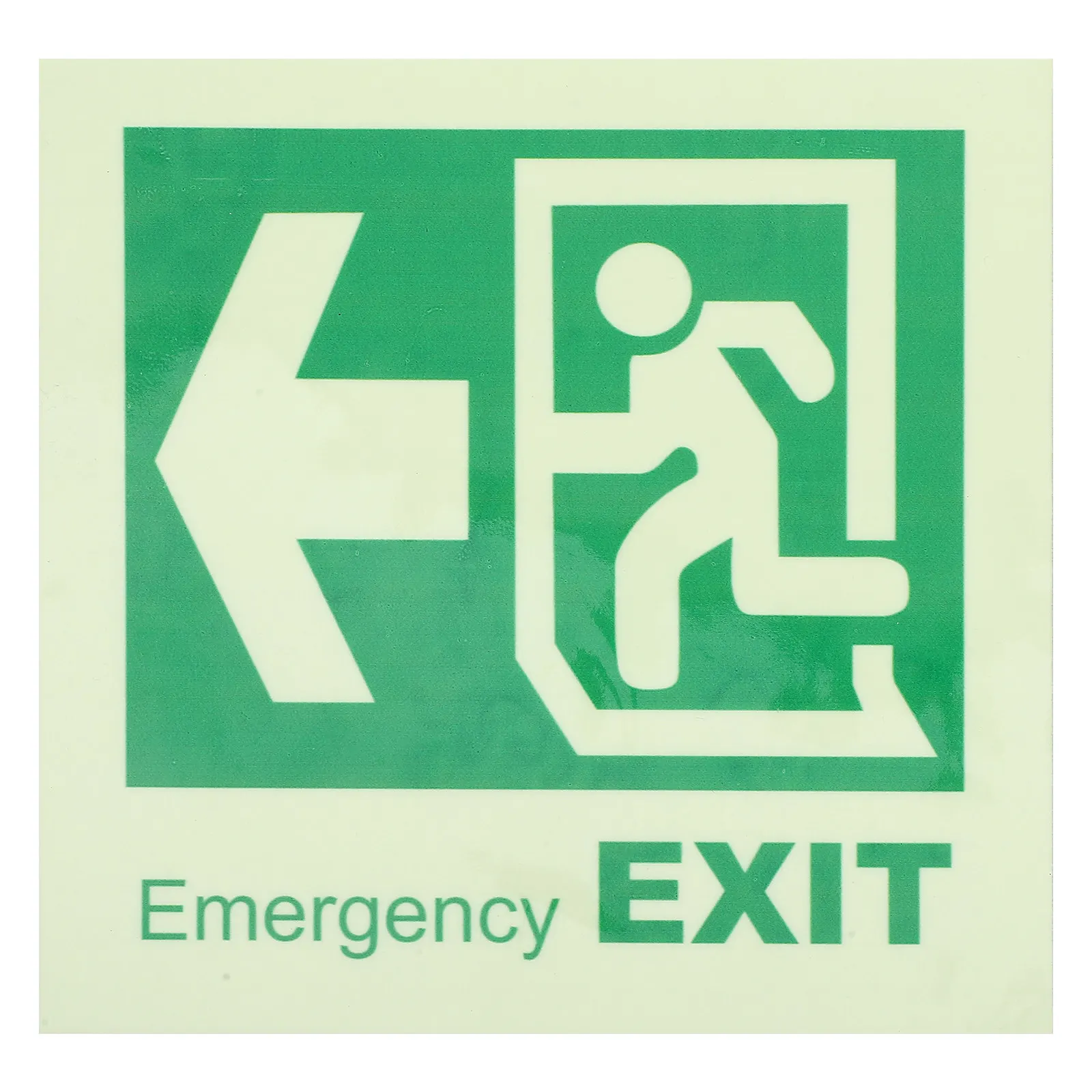 

Glow in Exit Sign Luminous Self Adhesive Floor Sticker Guide for Supermarkets Malls Cinemas Bars