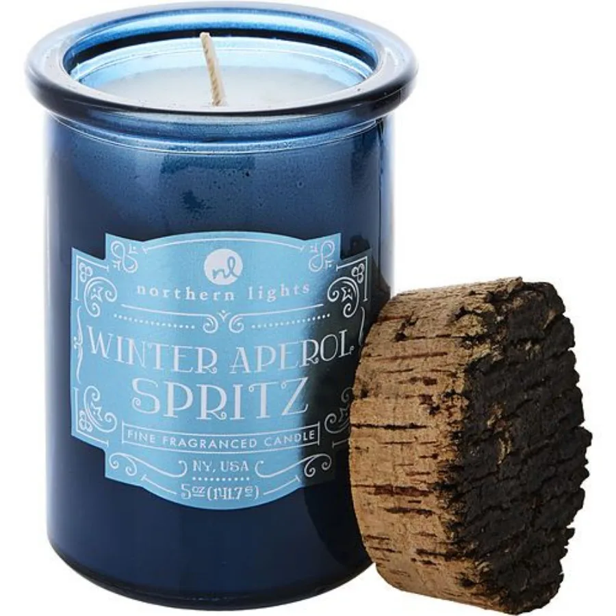

WINTER APEROL SPRITZ SCENTED by Northern Lights SPIRIT JAR CANDLE 5 OZ. BURNS APPROX. 35 HRS.