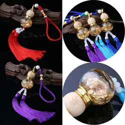 Gold Foil Bottom Gourd Pendant Car Mini Gourd Pendant Car Pendant Double Spike Gourd Pendant Gourd Pendant