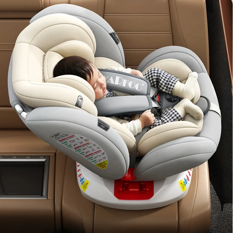 

German child safety seat car with baby car 0-12 years old portable rotating universal seat reclining