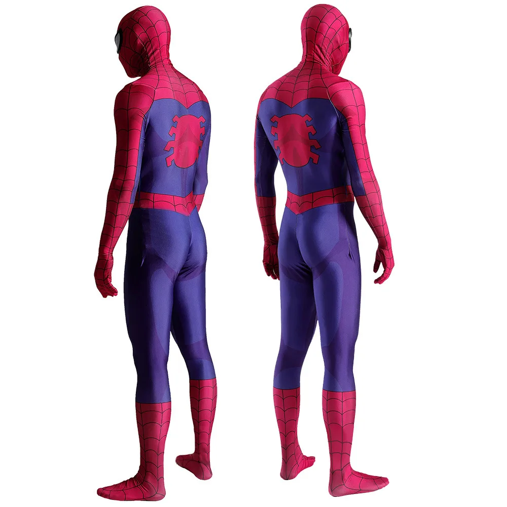 Spandex Spiderman Cosplay para crianças e adultos, Peter Parker, Super-heróis, Fatos Zentai, Halloween, 1994